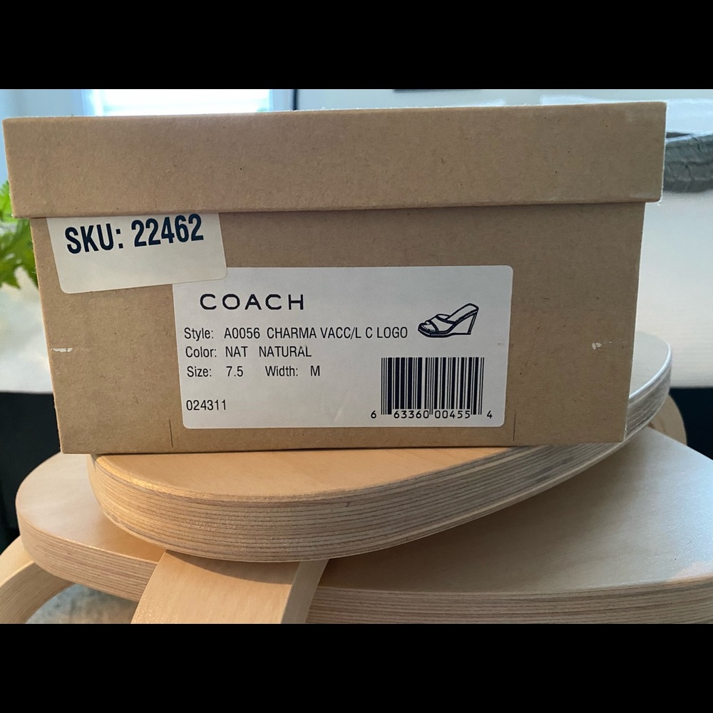 Coach Charma Vaccheta C Logo Mules - Picture 7 of 7